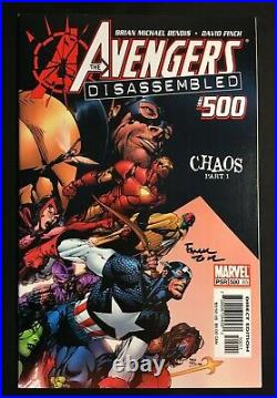 Avengers 500 Signed By David Finch Key Death Of Ant Man V 1 She Hulk Iron Man