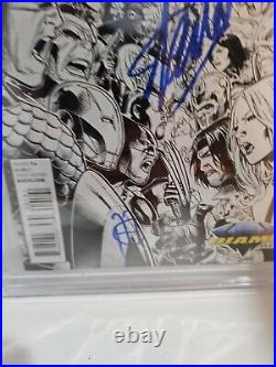 Avengers vs X-Men #1 CBCS 9.8 3x Signed Stan Lee, John Romita JR, Cheung Variant