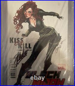 BLACK WIDOW KISS OR KILL #6 Campbell Variant SS CGC 9.8 Signed by Stan Lee