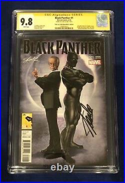 Black Panther #1 Middle East Comic Con CGC SS 9.8 Signed by Stan Lee on 11/8/18