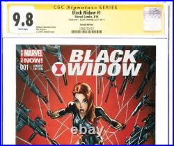 Black Widow #1 (Marvel 2014) 150 SIGNED SS J. Scott Campbell Variant CGC 9.8
