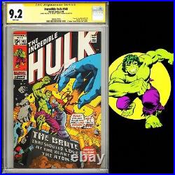 CGC 9.2 SS Incredible Hulk #140 JC Penney Variant signed Stan Lee & Roy Thomas