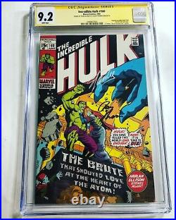 CGC 9.2 SS Incredible Hulk #140 JC Penney Variant signed Stan Lee & Roy Thomas