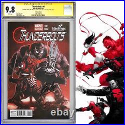 CGC 9.8 SS Thunderbolts #1 Variant signed by Stan Lee, Steve Dillon & Daniel Way