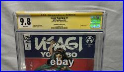 CGC 9.8 SS Usagi Yojimbo #1 J Scott Campbell Variant Signed by Stan Sakai