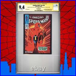 CGC SS 9.4 Amazing Spider-Man #50 mini book signed Stan Lee & J. Scott Campbell