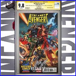 CGC SS 9.8 Uncanny Avengers #1 Variant signed by Lee Cassaday Campbell & Martin