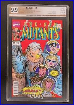 Cable 150 PGX 9.9 SS X2 Lenticular New Mutants 87 variant Stan Lee Rob Liefeld