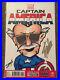Captain America 1 Blank Variant Sketch Drawn By Tim Seeley Signed By Stan Lee