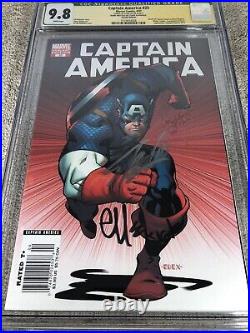 Captain America 25 CGC 9.8 2XSS Stan Lee McGuinness Variant Death of Issue