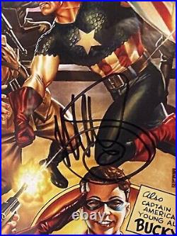 Captain America Anniversary Tribute #1 Signed Brooks Variant CGC SS 9.4 Marvel