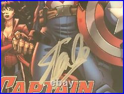 Captain America Road to War 1 El Capitan Theatre Variant CGC 9.8 Signed Stan Lee