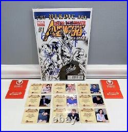Cast Signed Avengers 1 Comic Stan Lee Capt America Hulk Thor Loki Vision Hawkeye