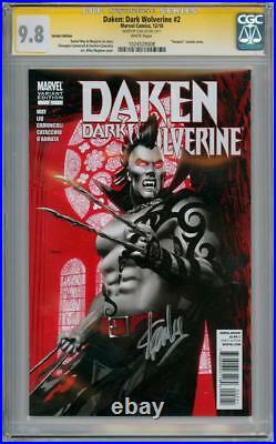 Daken Dark Wolverine #2 Vampire Variant Cgc 9.8 Signature Series Signed Stan Lee