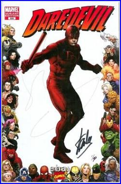 Daredevil #500 Frame Variant Df Dynamic Forces Signed Stan Lee Coa #1 /9 Marvel