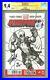 Deadpool #1 CGC SS 9.4 blank sketch by Nick Bradshaw signed, Stan Lee, Baccarin