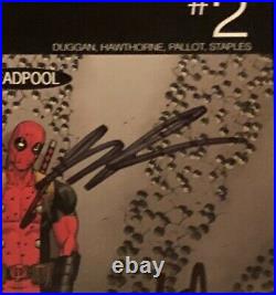 Deadpool #2 Hip Hop 1100 Variant Signed by Stan Lee with COA & Rob Liefeld HOT