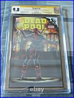 Deadpool 34 3D Variant Cover Signed by Stan Lee & Scott Koblish CGC 9.8