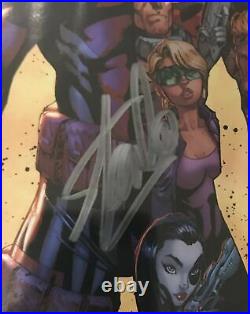 Deadpool vs X-Force Signed by Ryan Reynolds, Tim Miller, Stan Lee CGC 9.4