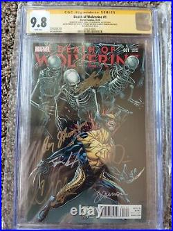 Death of Wolverine #1 CGC 9.8 Signed by Stan Lee, Soule, Mcniven, Ponsor ++ HOT