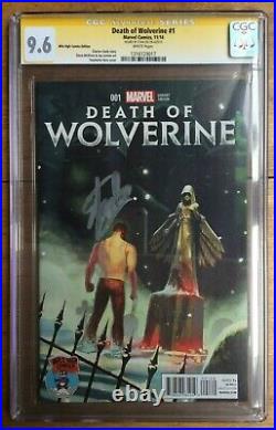 Death of Wolverine #1 Mile High Variant Signed Stan Lee CGC SS 9.6 1316129017