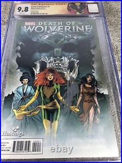 Death of Wolverine 4 CGC SS 9.8 Stan Lee Hastings Variant 12/14 Custom Label