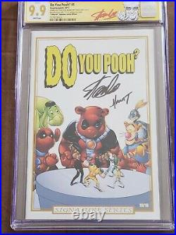 Do You Pooh #1 Cgc Ss Mint(9.9) Signed By Lee/mychaels X-men #4 Homage 2017