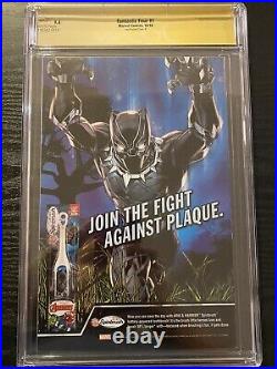 Fantastic Four #1 CGC SS 9.4 Signed 6X STAN LEE ARTGERM Sloth Young Lau Variant