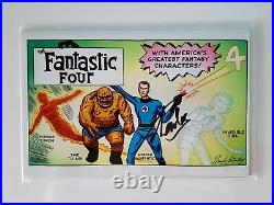 Fantastic Four # 1 Jack Kirby Gem Variant Signed by STAN LEE with COA 2018