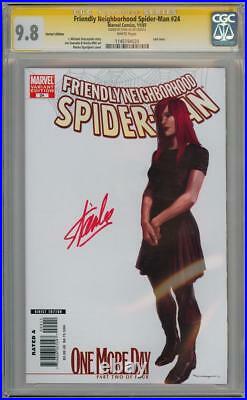Friendly Neighborhood Spider-man #24 Variant Cgc 9.8 Signature Series Stan Lee
