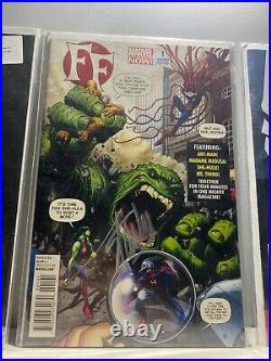 Future Fondation #1 variant Cover Stan Lee Signed