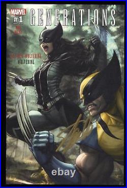 Generations Wolverine & All-New Wolverine #1 NM- 9.2 Signed Stan Lee! Variant