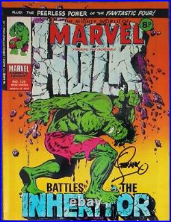 Hulk Uncensoredmighty World Of Marvel #129uksigned Sterankotrimpesinnott