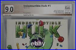 INDESTRUCTIBLE HULK #1 Young Variant PGX 9.0 Signed by Stan Lee Marvel 1/13
