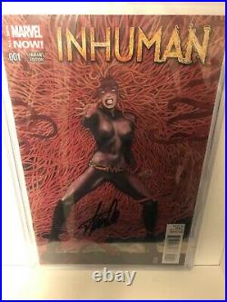 INHUMAN #1 (Signed by Stan Lee) 1100 MILO MANARA VARIANT