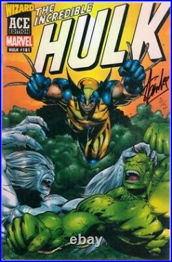 Incredible Hulk #181 Wizard Ace Df Dynamic Forces Signed Stan Lee Ltd 2 Marvel
