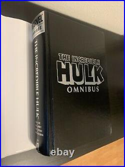 Incredible Hulk Omnibus vol 1 Rare Alex Ross Cover OOP SIGNED BY Stan Lee