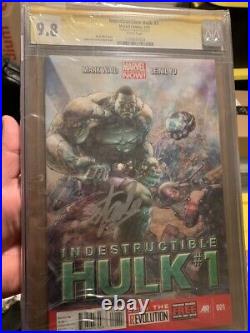 Indestructible Hulk #1 Cgc Ss 9.8 Stan Lee Signed