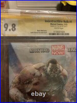 Indestructible Hulk #1 Cgc Ss 9.8 Stan Lee Signed