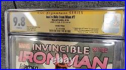 Invincible Iron Man 7 Women of Power Variant CGC 9.8 1st Riri Signed Stan Lee
