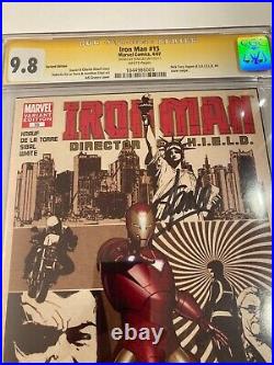 Iron Man #15B SS STAN LEE SIGNED CGC 9.8 STERANKO INSPIRED GRANVO Variant
