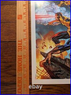 J Scott Campbell All-New X-Men Uncanny Avengers Campbell Variant Print Signed