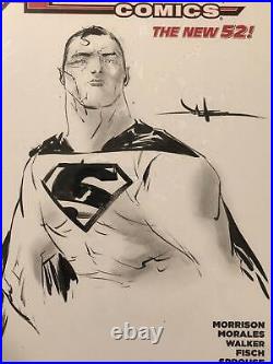 JAE LEE ORIGINAL Signed Sketch Art CGC 9.8 SUPERMAN COMIC BOOK BATMAN STAN cbcs