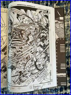 Jim Lee X-men Artist Artifact Idw Marvel Limited Signed Variant Hardcover #20