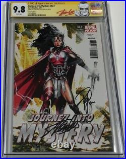 Journey Into Mystery #647 RI 150 Variant Signed Stan Lee CGC 9.8 SS Red Label