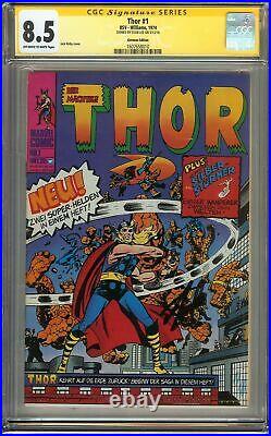 Journey Into Mystery #83 CGC Signed Stan Lee 1st THOR German Variant MCU
