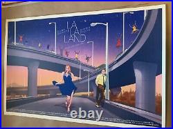La La Land Variant By Stan & Vince 24x36 Print Mondo 75/250 Sold Out Ed. Ding