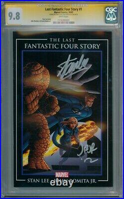 Last Fantastic Four Story Cgc 9.8 Signature Series Signed Stan Lee Romita Marvel