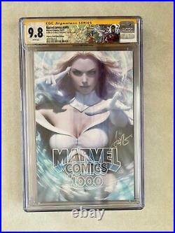 MARVEL COMICS #1000 CGC SS 9.8 Signed by Stanley Artgerm Lau 2019 Collectibles
