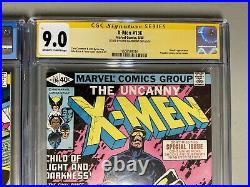 MCU Comic Keys? X-Men 129 136 Signed? CGC 9.4 9.0? 1st Kitty Pryde Emma Frost